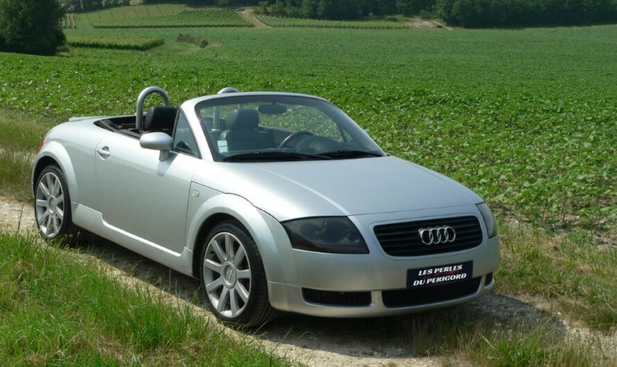 Audi TT roadster 1,8 Turbo 20v de fevrier 2001, 144500km – 9900€